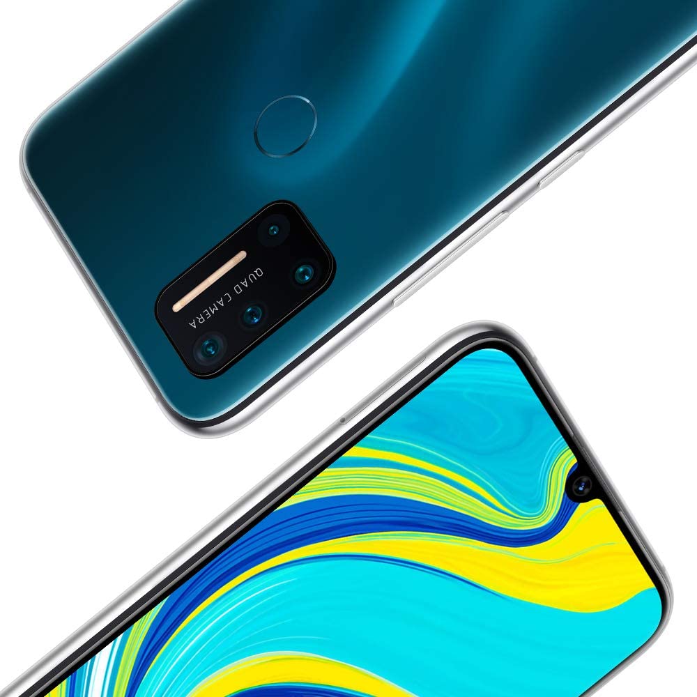 UMIDIGI A7 Pro Unlocked Cell Phones(4GB+128GB) 6.3" FHD+ Full Screen, 4150mAh High Capacity Battery Smartphone with 16MP AI Quad Camera, Android 10 and Dual 4G Volte(Ocean Blue).